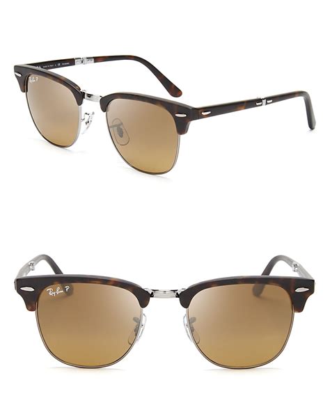 ray ban clubmaster polarized sunglasses.